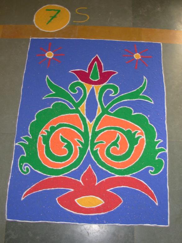 Free stock image of Indian rangoli diwali created by dineshtilva