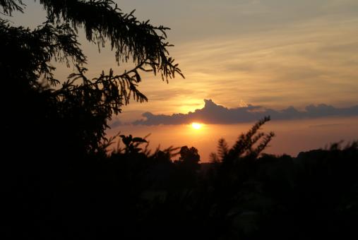 Romantic sunset - Free Stock Photo