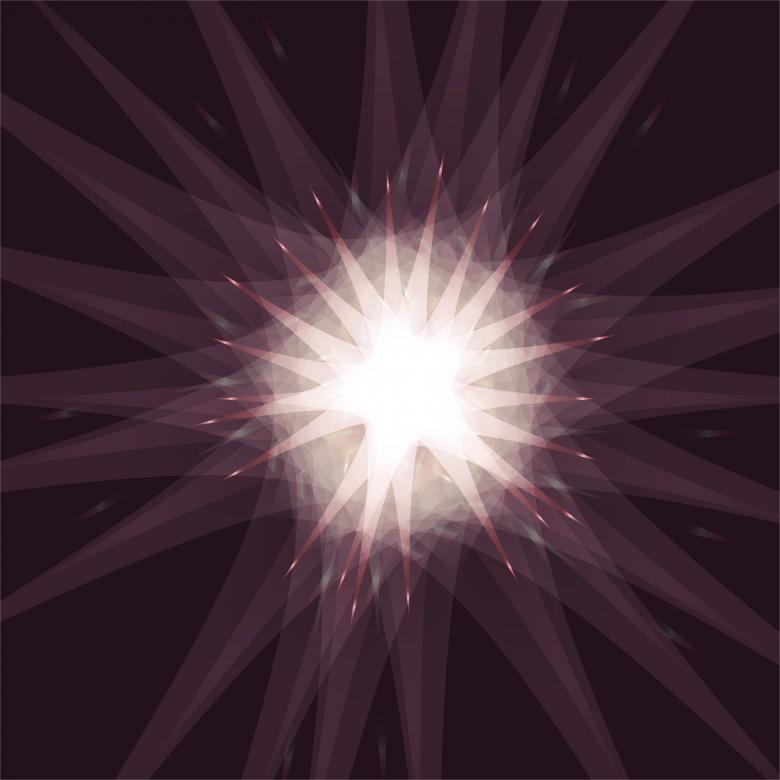 Free stock image of Abstract star created by Bjorgvin