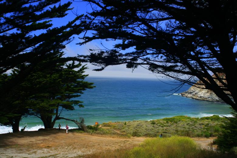 Free stock image of Half Moon Bay created by Ajith