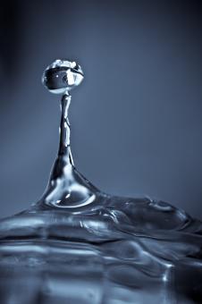 Frozen Splash - Macro - Free Stock Photo