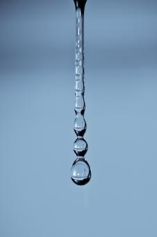 Long drop of water - Free Stock Photo