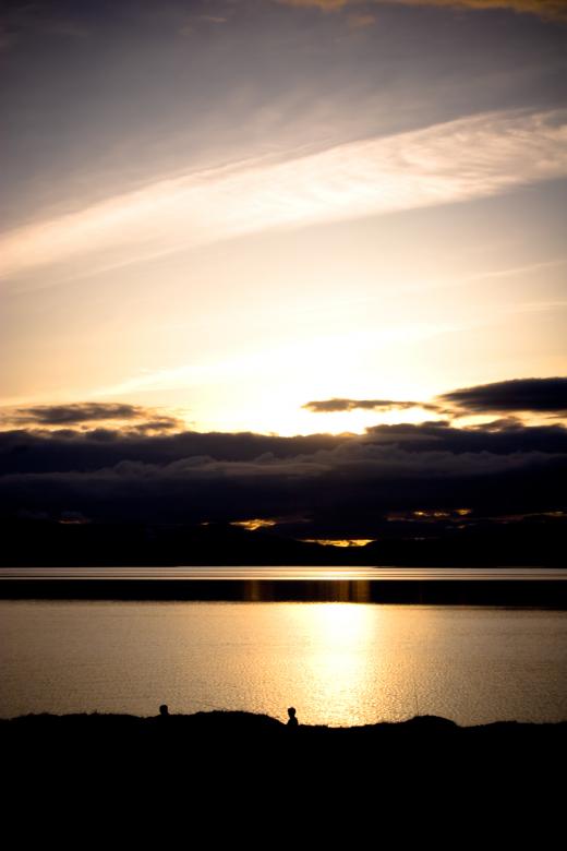 Free stock image of Dramatic sunset in Iceland created by Bjorgvin