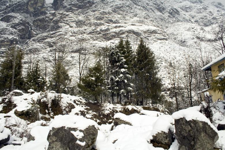 Free stock image of Alpine view created by sourav chatterjee