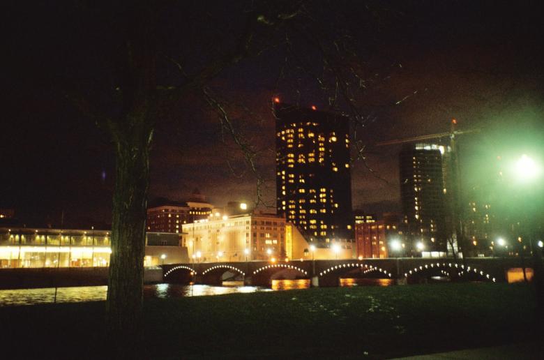 Free stock image of Amway at night created by Ryan VanKuiken