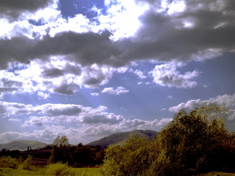 Free stock image of Cloud scene created by Alen