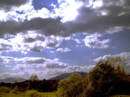 Free Stock Photo of Cloud scene