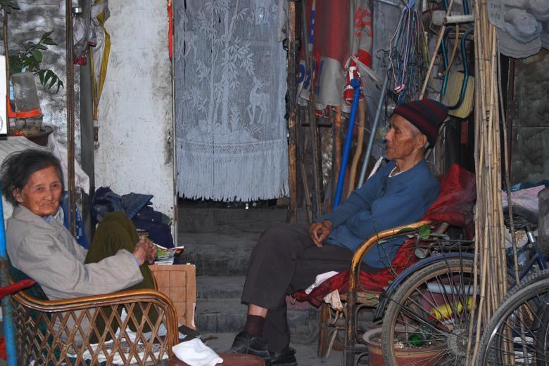 Free stock image of An old couple created by Iris Liu