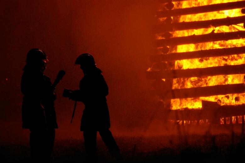 Free stock image of Firemen at work created by frhuynh