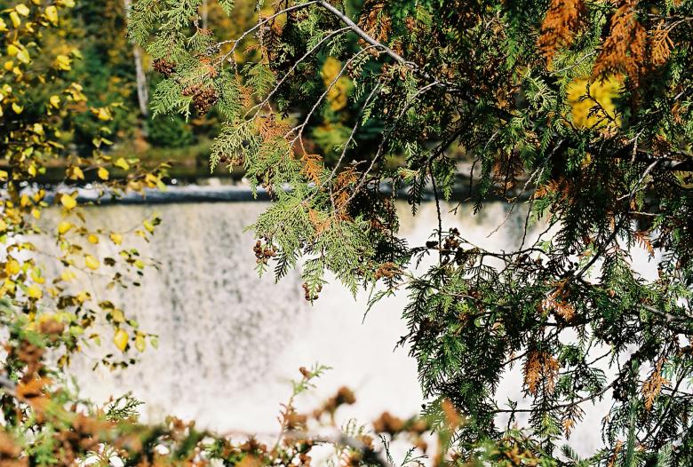 Free stock image of Canadian waterfall created by thejazzcat