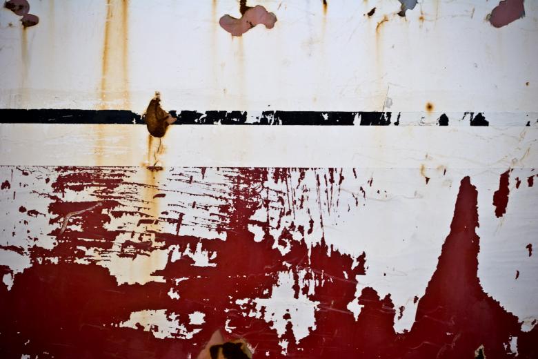 Free stock image of Scratched red wall surface created by Bjorgvin