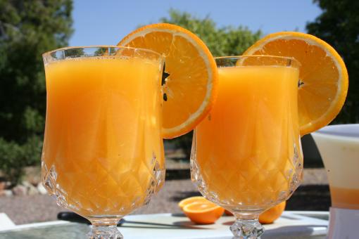 Fresh squeezed orange juice - Free Stock Photo