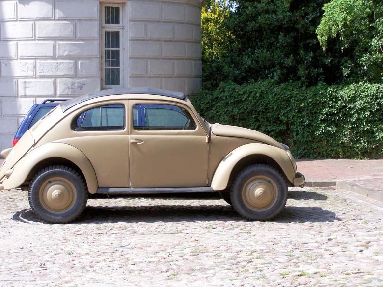 Free stock image of Old Volkswagen Beetle from World War 2 created by Marc