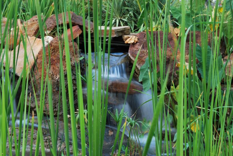 Free stock image of Garden Waterfalls created by kkDonut