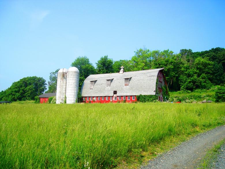 Free stock image of Red Barn created by Delta Book