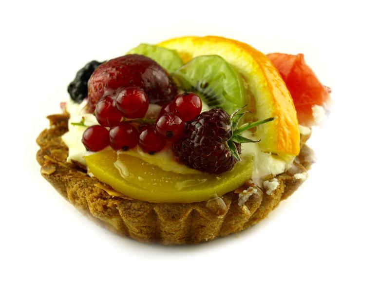 Free stock image of Cream cake with fruits created by luckyhumek