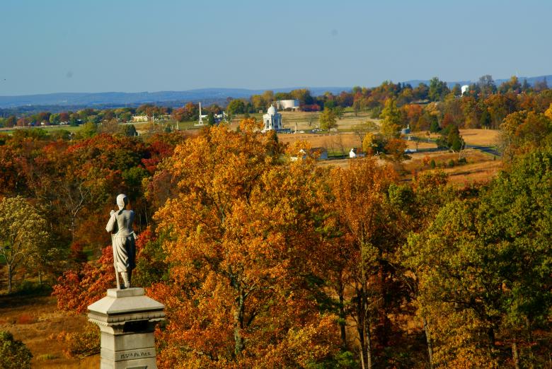 Free stock image of Gettysburg landscape created by Jackie
