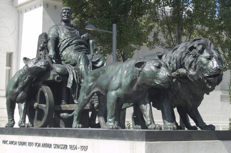 Free stock image of Vienna - Statue of Marc Anthony created by Marc Aert