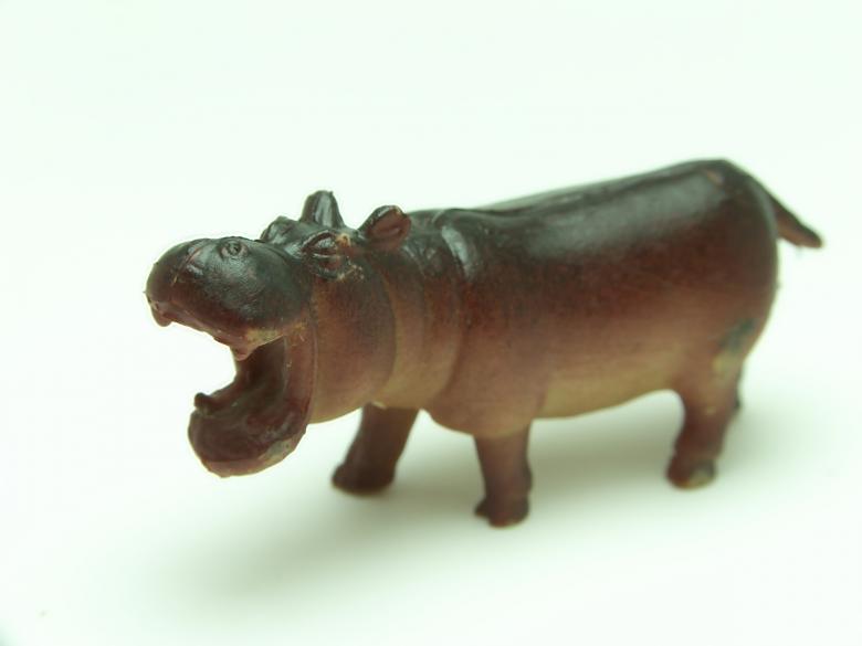 Free stock image of Plastic hippopotamus created by homero chapa