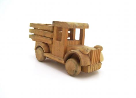 Free Stock Photo of Wooden truck