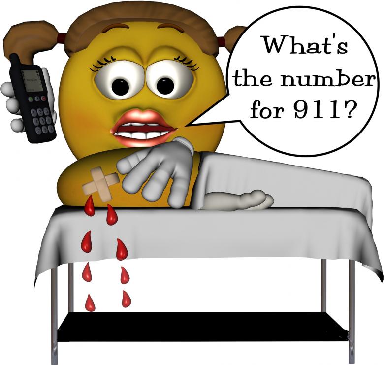 Free stock image of Smiley 911 created by massagenerd