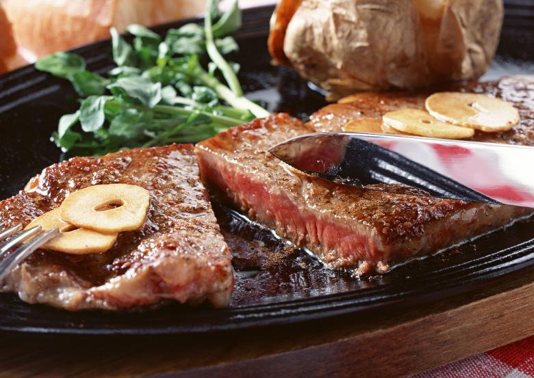 Free stock image of Steak with Sauce and Potato created by dihdih