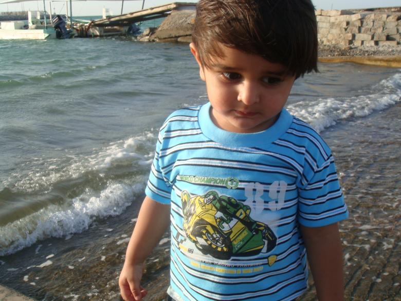 Free stock image of Child at the beach created by Ali Haider