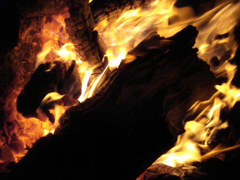Free stock image of Flames from Burning Wood created by Ali Haider