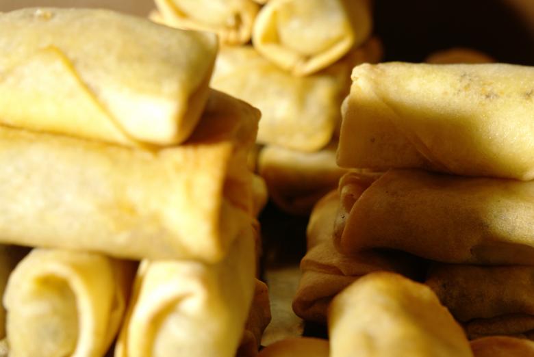 Free stock image of Mountain of spring rolls created by frhuynh