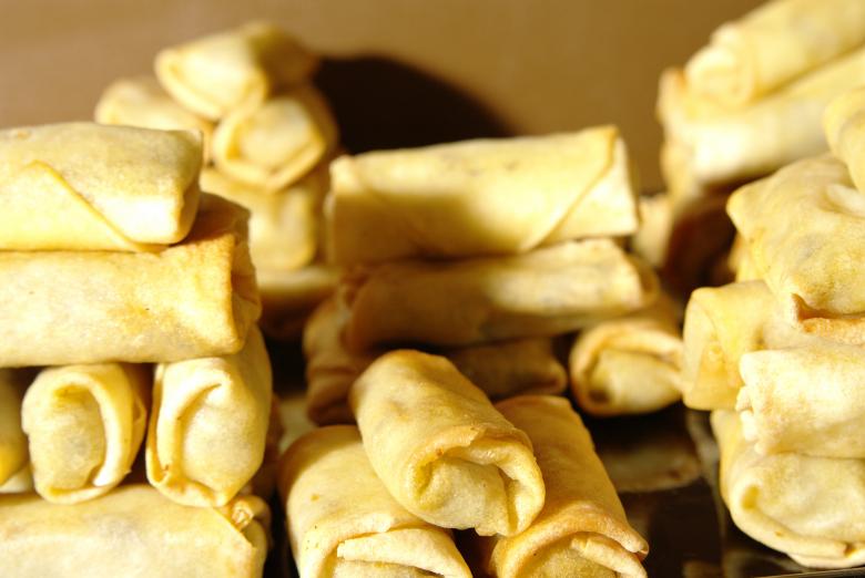 Free stock image of Mountain of spring rolls created by frhuynh