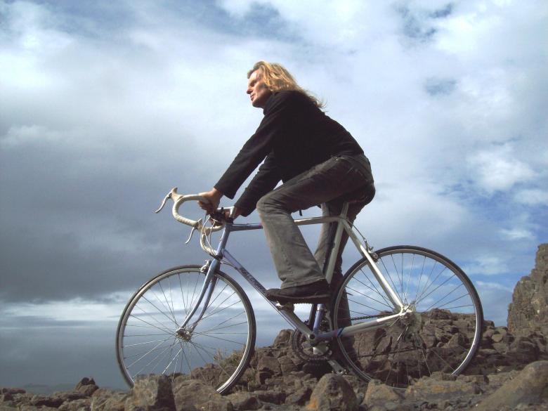 Free stock image of Raleigh lightweight trilite rider created by Peter Alexander Robb