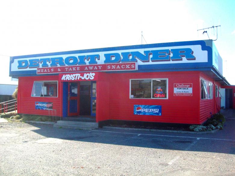 Free stock image of THE DETROIT DINER created by Peter Alexander Robb