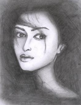 Aishwarya Rai Sketch - Free Stock Photo
