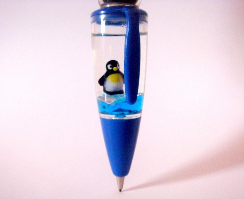 Free stock image of Penguin Blue Ball Pen created by Bilal Aslam