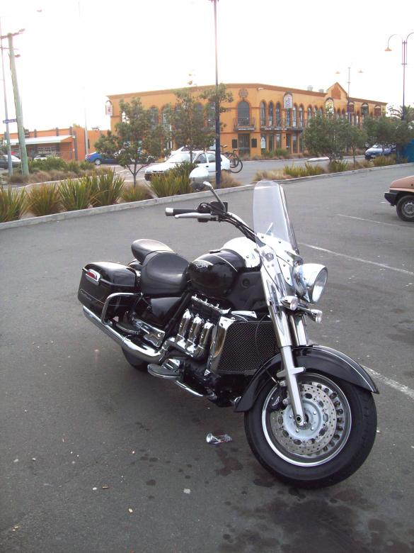 Free stock image of Triumph Rocket III - New Brighton created by Peter Alexander Robb