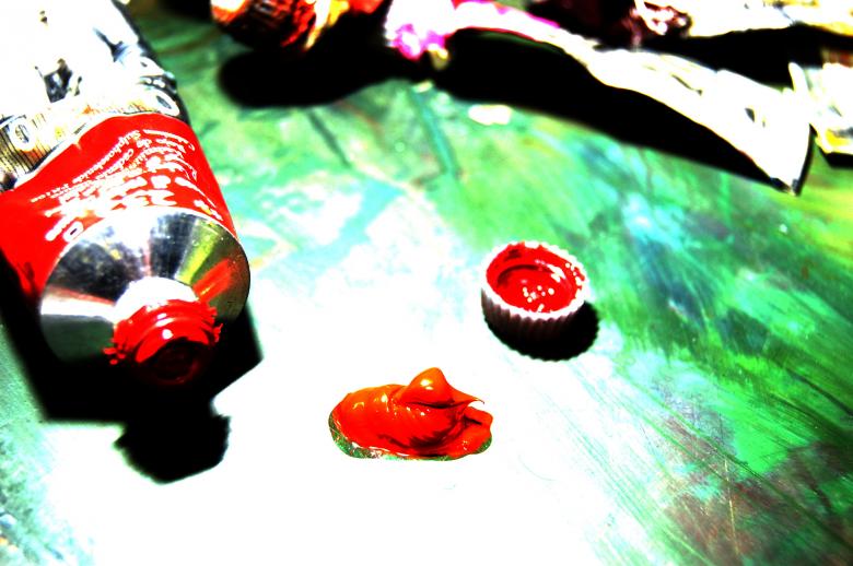 Free stock image of Red paint created by pxl666