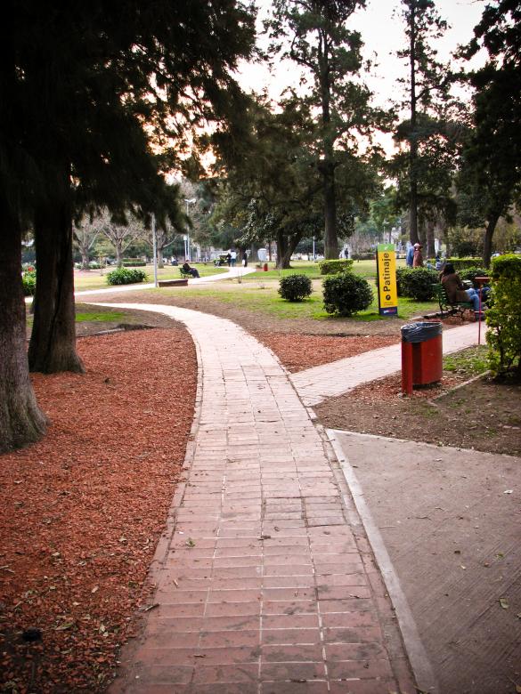 Free stock image of Park path created by Barbara Din