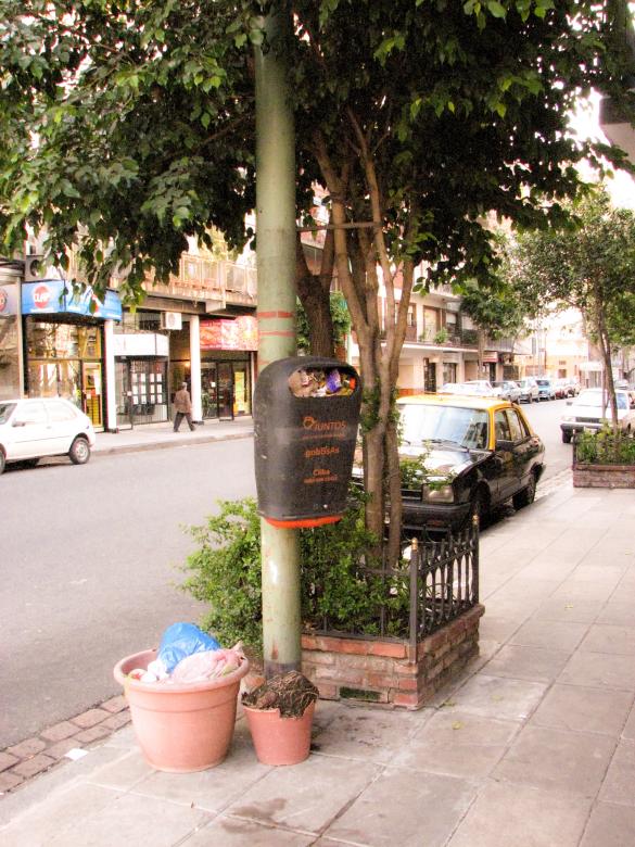 Free stock image of City garbage bin created by Barbara Din