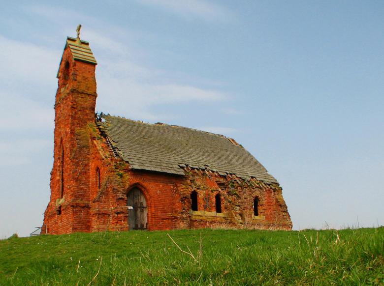 Free stock image of A derelict Church. created by Michael Haire