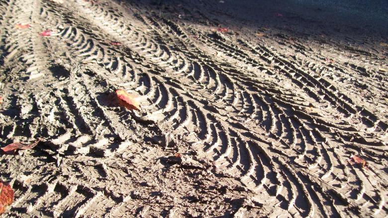 Free stock image of Tire imprint  texture created by Peter Alexander Robb