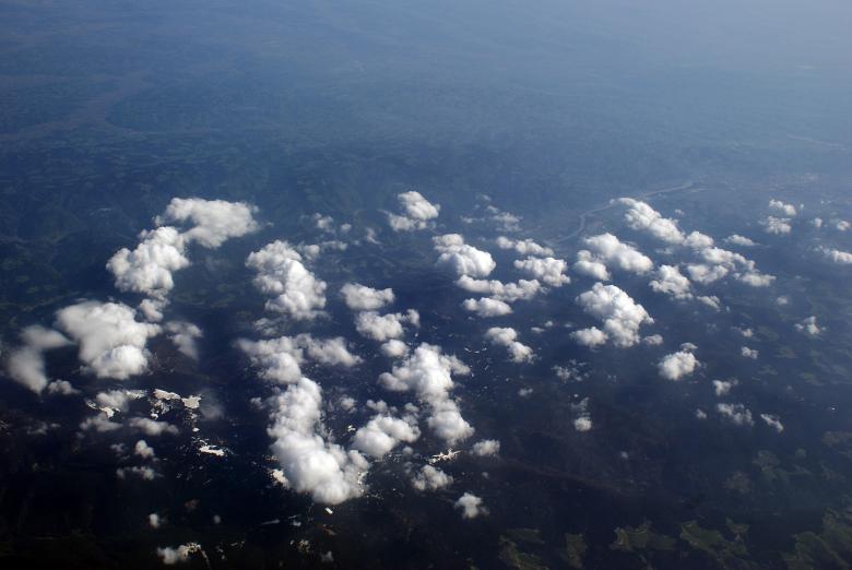 Free stock image of Clouds from Above created by Hristo Hristov
