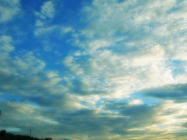 Free stock image of Sky &amp; Blue Clouds created by voldevis