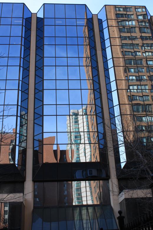 Free stock image of Reflection of a building in a building created by Tony Ryta