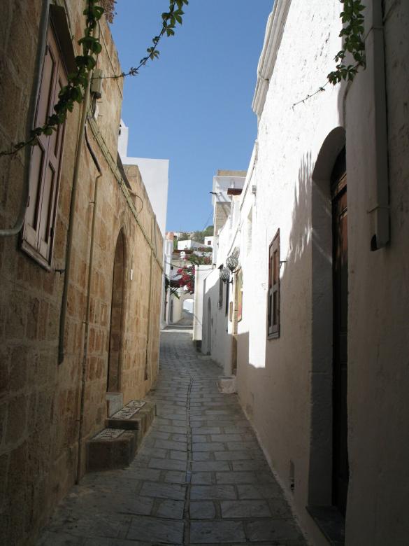 Free stock image of Lindos Greece created by Stephen Swire