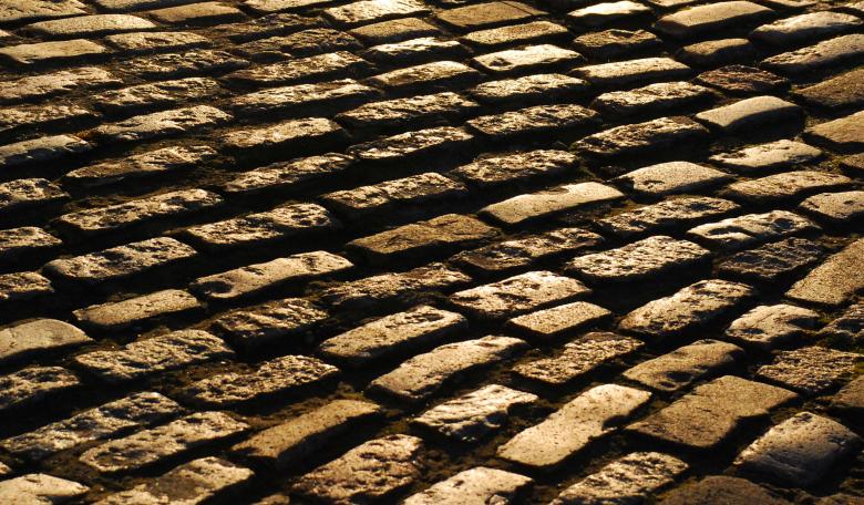 Free stock image of Yellow Cobblestones created by Muzz