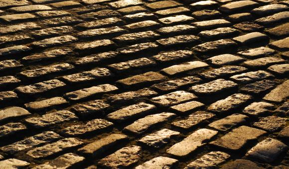 Yellow Cobblestones - Free Stock Photo