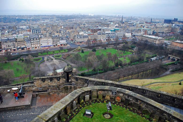 Free stock image of Edinburgh Castle view created by Muzz