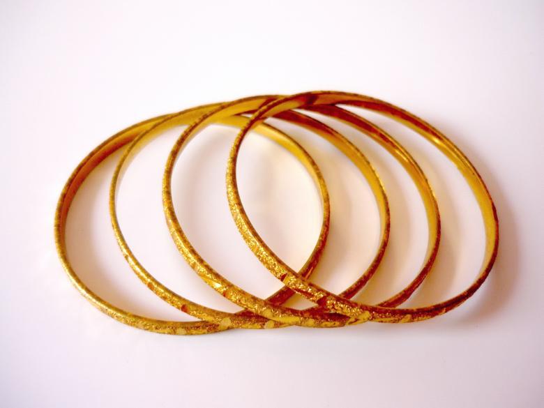 Free stock image of Gold Bangles created by Bilal Aslam