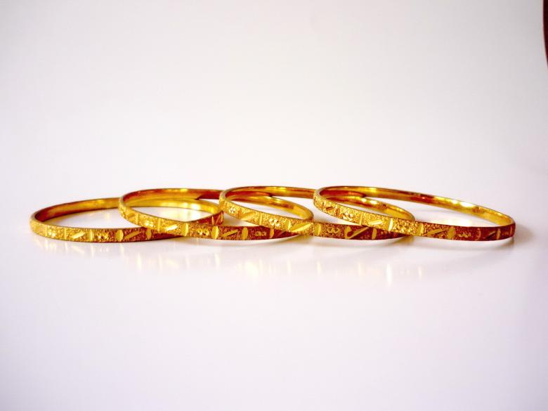 Free stock image of Gold Bangles created by Bilal Aslam