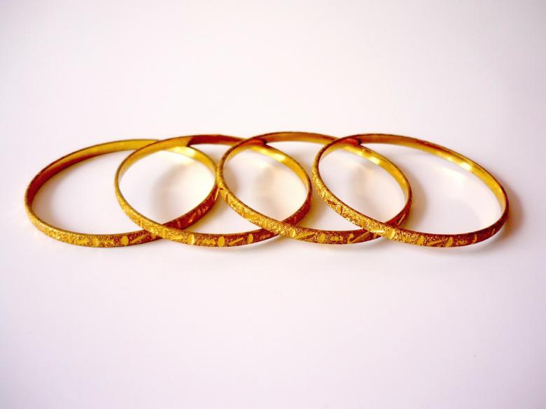 Free stock image of Gold Bangles created by Bilal Aslam